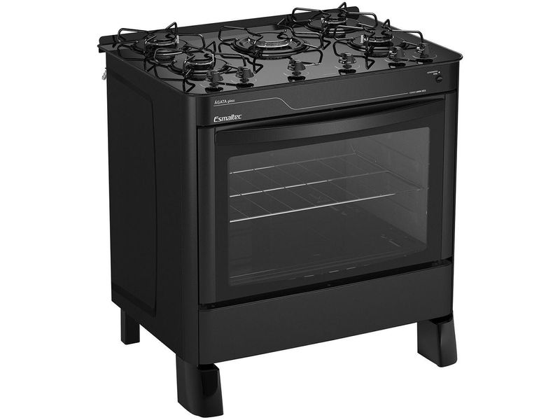 850360-fogao-5-bocas-esmaltec-automatico-agata-glass-preto