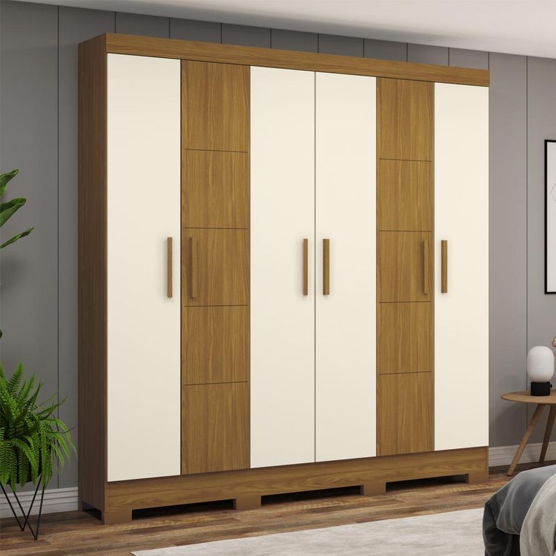 guarda-roupa-casal-6-portas-2-gavetas-nature-off-white-briz-henn