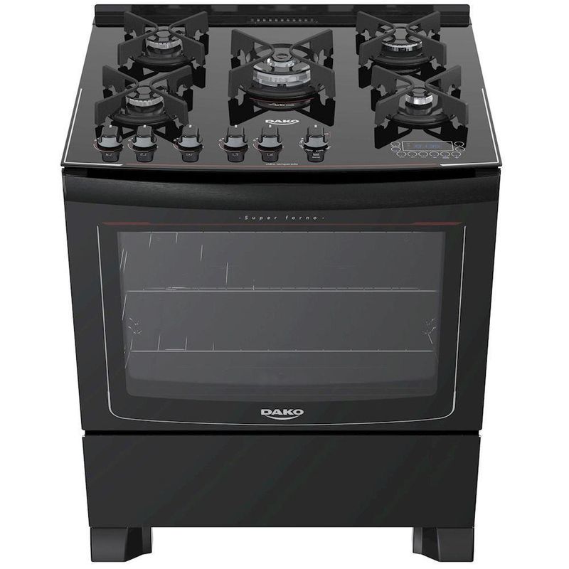 835541-fogao-5-bocas-dako-automatico-mesa-de-vidro-display-digital-turbo-glass-preto