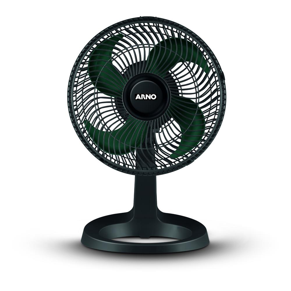 Ventilador de Mesa Arno Super Force VEF3 30cm 3 Velocidades Preto 220V
