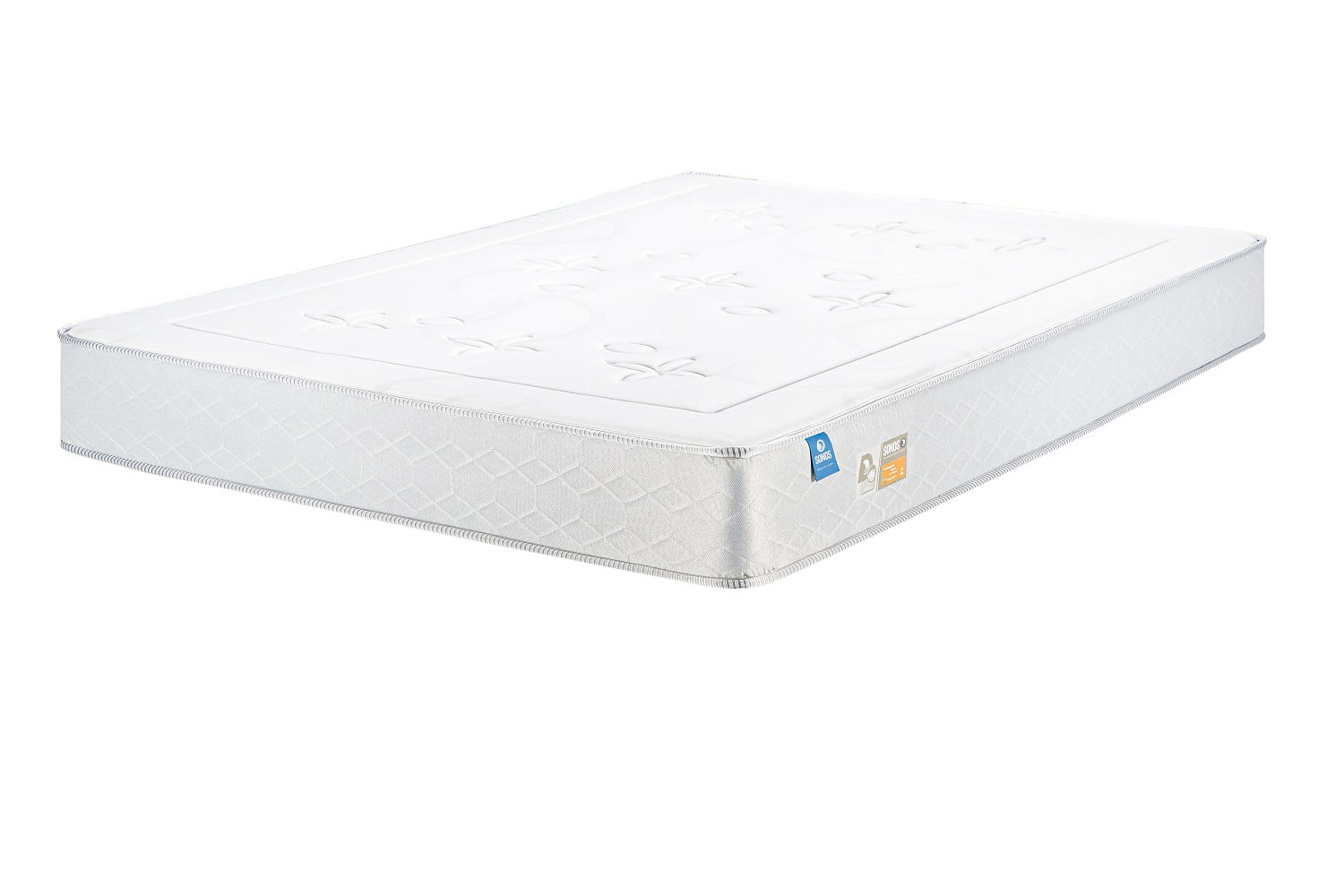 Colchão Casal (138x188) Care D45 Cinza Claro Sonos Colchões
