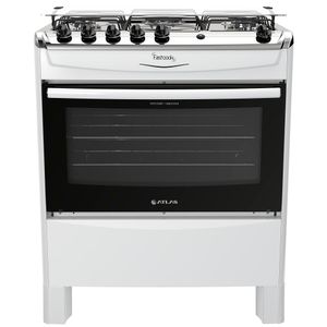 Fogão 5 Bocas Atlas Automático Fastcook Branco