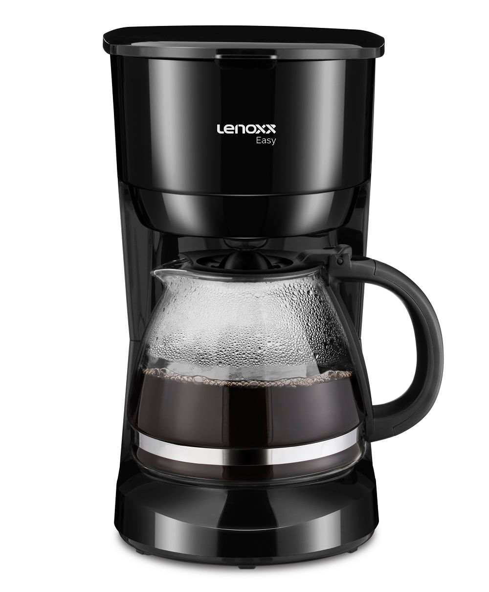 Cafeteira Elétrica Lenoxx Easy PCA018 18 Xícaras Preta 110V