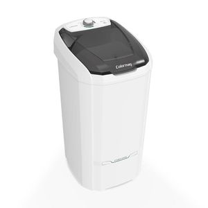 Tanquinho/Lavadora Semiautomática Colormaq 12Kg LCS com Batedor Central Gigante Branca