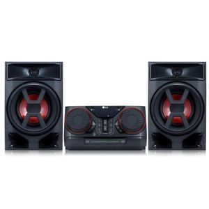 Mini System LG XBOOM Bluetooth USB CK43 220W Preto