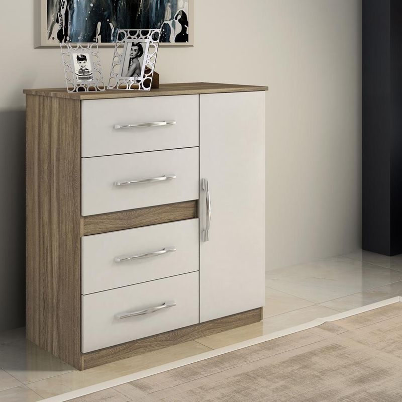 887472-comoda-cm-906-com-04-gavetas-e-01-sapateira-castanho-off-white-rei-moveis