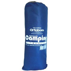 Colchonete Solteiro (180x30) Camping Blue Azul Ortobom