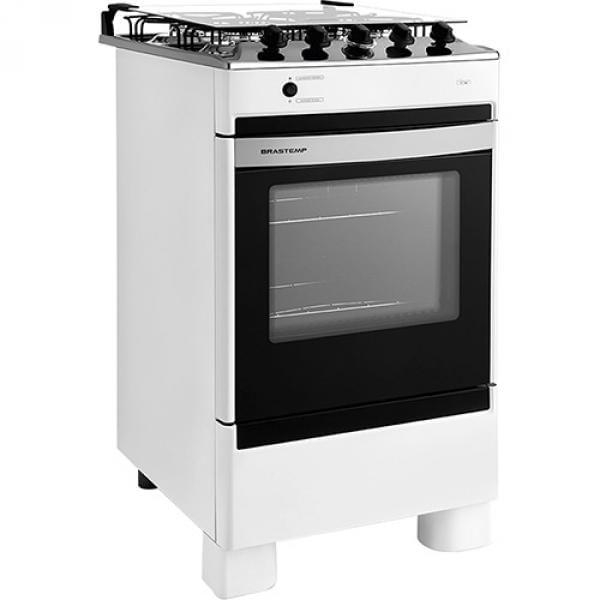 Fogão 4 Bocas Brastemp Automático BFO4NAB Branco