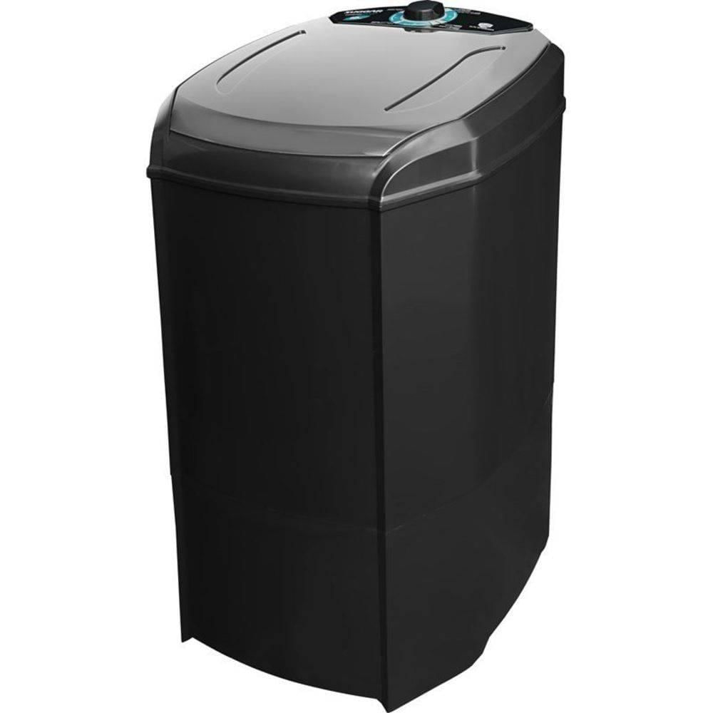 Tanquinho/Lavadora Semiautomática Suggar 10Kg Lavamax Eco Preto 110V