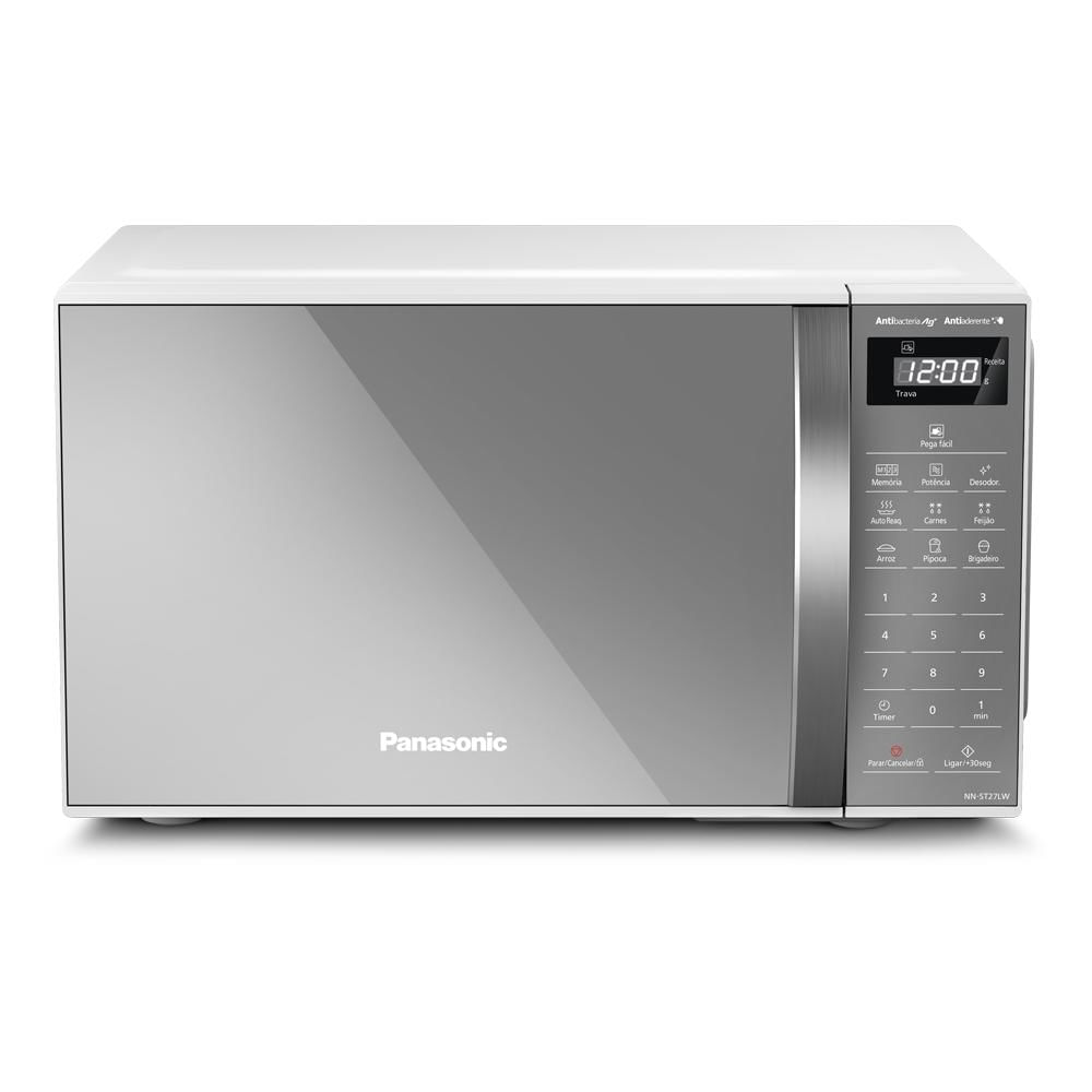 Micro-ondas Panasonic 21L NN-ST27LWRUK Branco Espelhado 220V