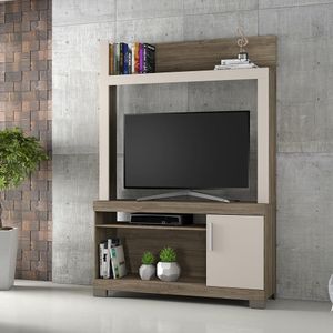Estante Para TV até 43" Canela/Areia NT1020 Notável Móveis