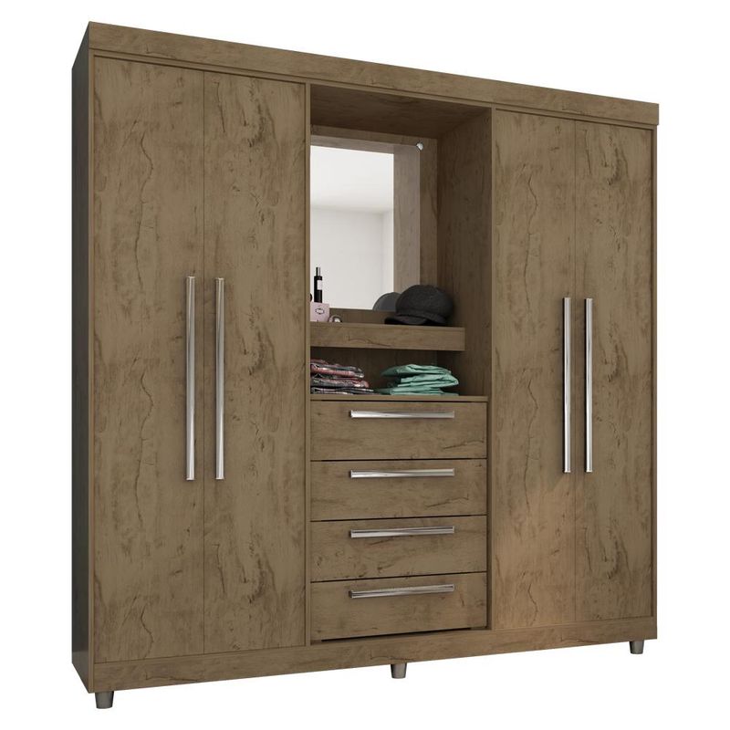 guarda-roupa-casal-com-espelho-4-portas-4-gavetas-demolicao-1618-exellence-araplac