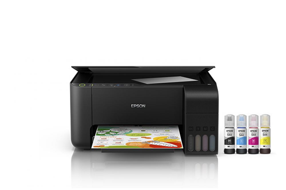 Impressora Multifuncional Colorida Epson L3150 Jato de Tinta EcoTank Wireless