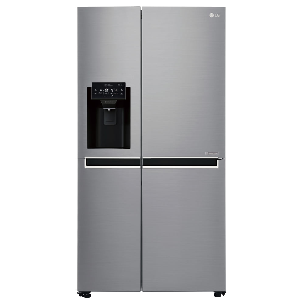 Geladeira Smart LG Side by Side Inverter 601L GC-L247SLUV Inox 110V