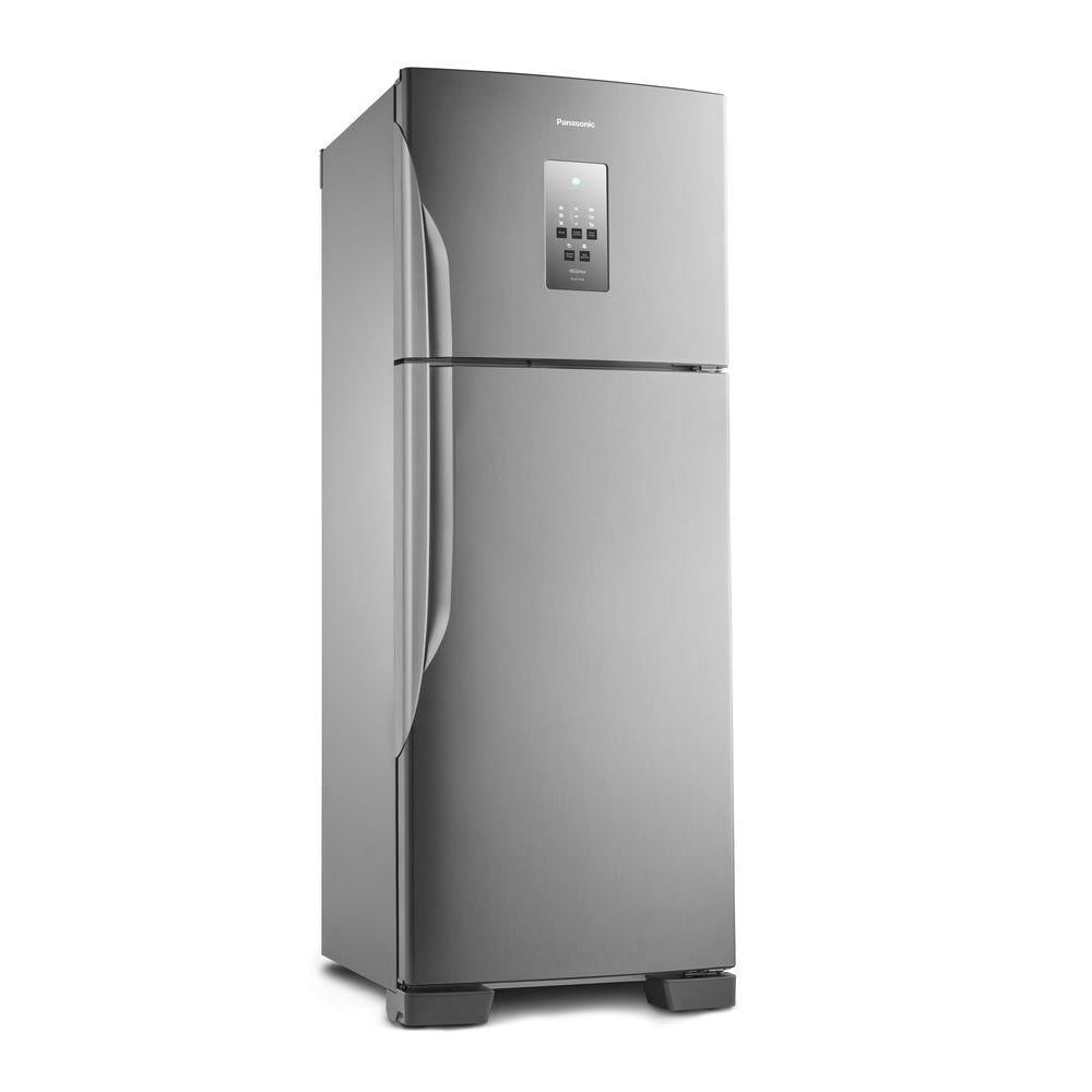 Geladeira Panasonic Frost Free Duplex Inverter 483L NR-BT55PV2X Inox 110V