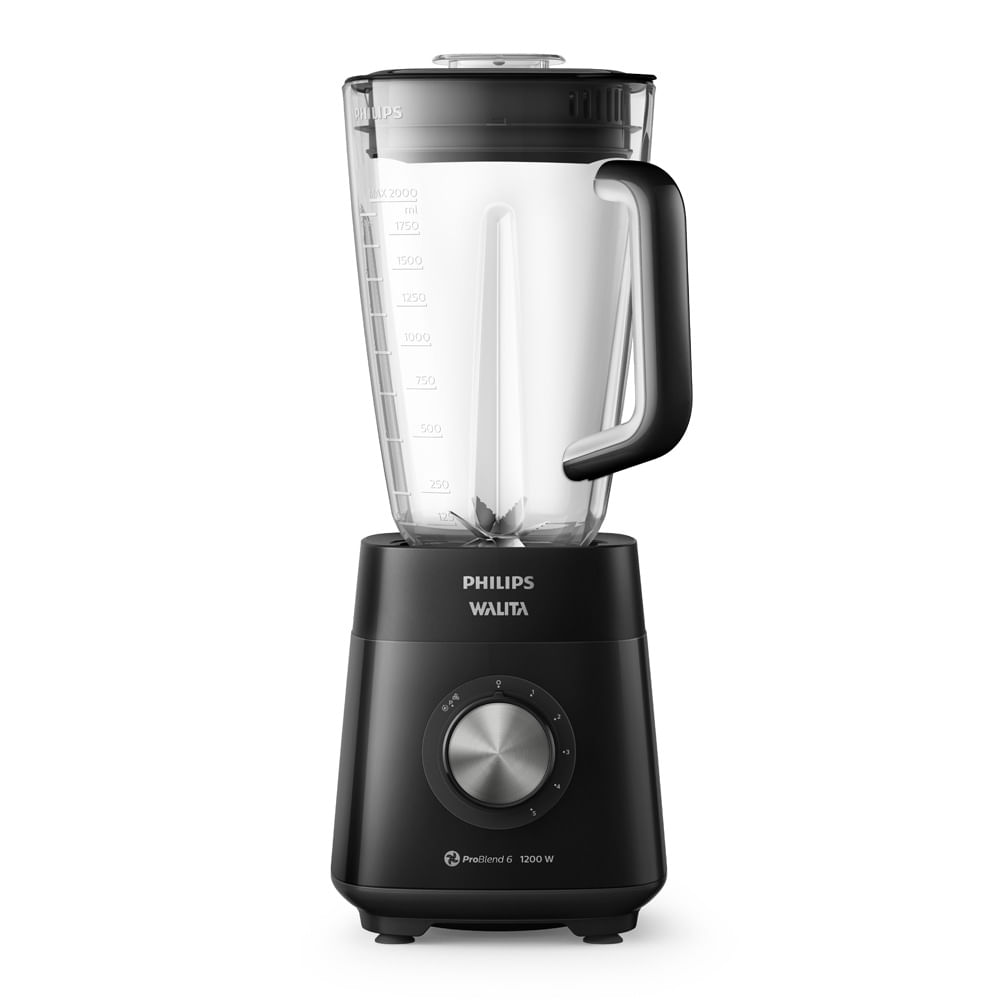 Liquidificador Philips Walita RI2240 1200W 5 Velocidades Preto 110V