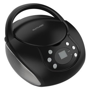 Caixa de Som Portátil Multilaser Boombox SP337 USB Preto 20W