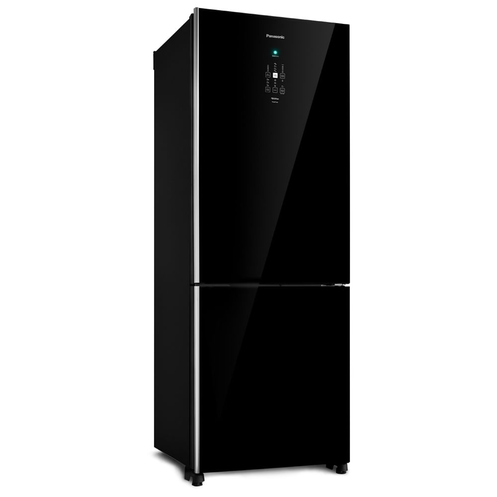 Geladeira Panasonic Frost Free Duplex Inverter 480L NR-BB71GVFB Preta 110V