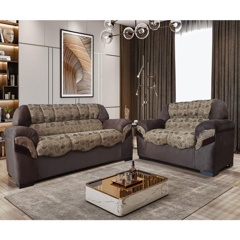 922500-conjunto-sofa-3-2-lugares-ariane-marrom-floral-divilux-estofados