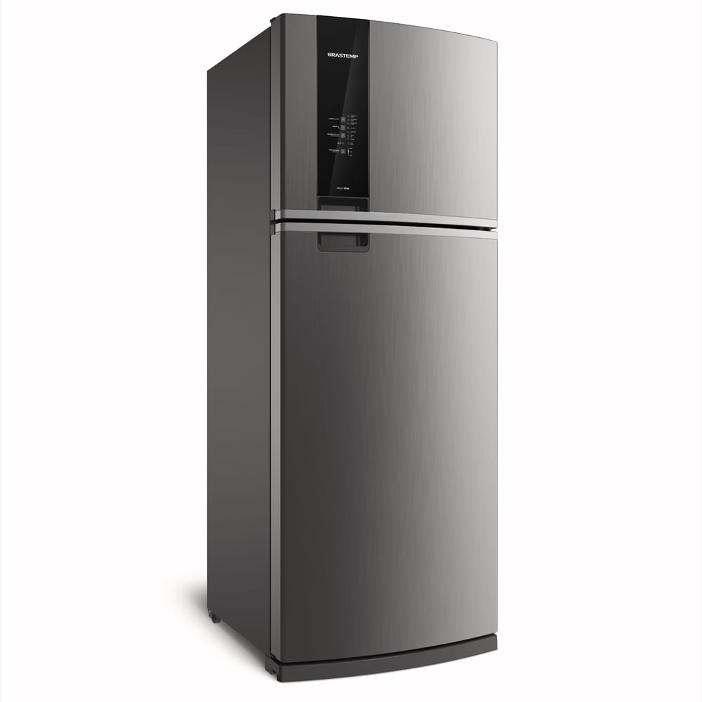 Geladeira Brastemp Frost Free Duplex 500L BRM57AK Inox 110V