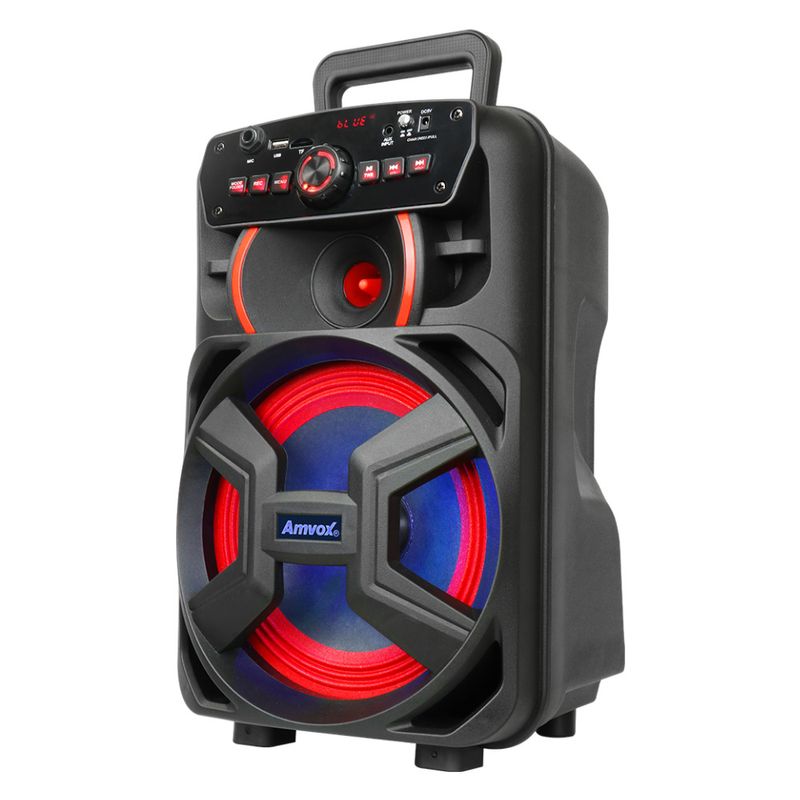 933650-caixa-amvox-gigante-recarregavel-ACA221-preta-bluethoot-200w