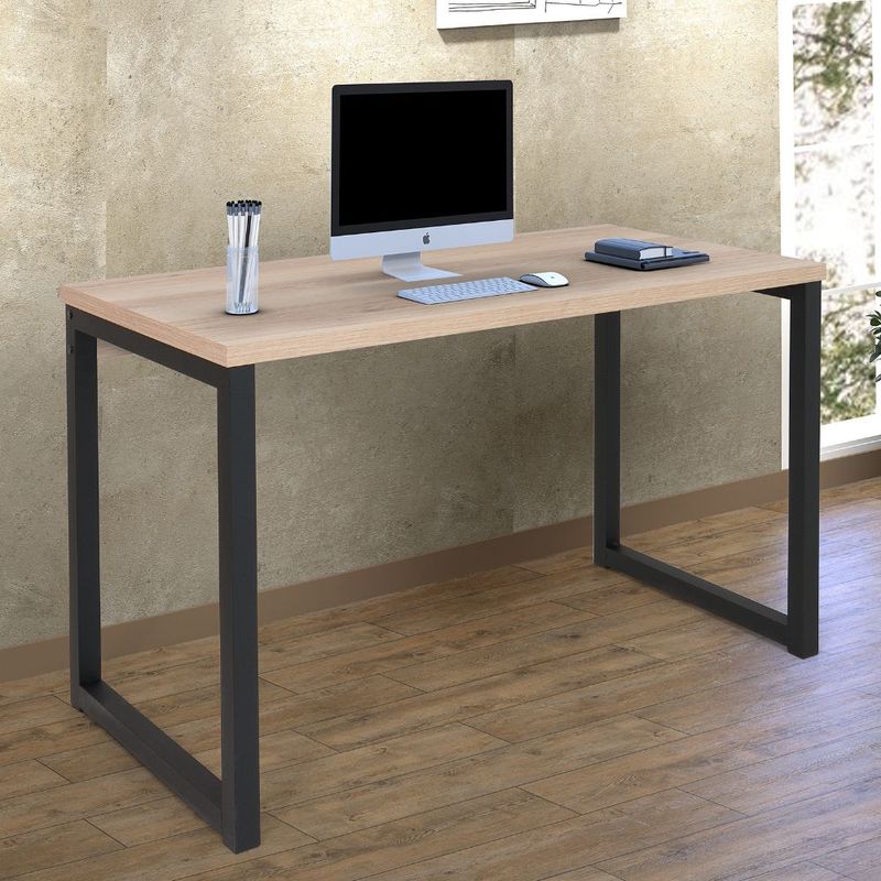 940856-Escrivaninha-Preto-Fosco-Com-Tampo-Carvalho-Ciplafe-Office-1