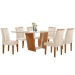 941945-Mesa-de-Jantar-6-Cadeiras-Tampo-de-Vidro-CinamomoOff-White-FlorencaVilla-Rica-Cel-Moveis-2