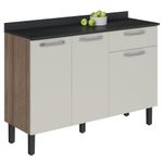 941266-Balcao-de-Cozinha-3-Portas-e-1-Gaveta-CastanhoOff-White-Vegas-Itatiaia-1