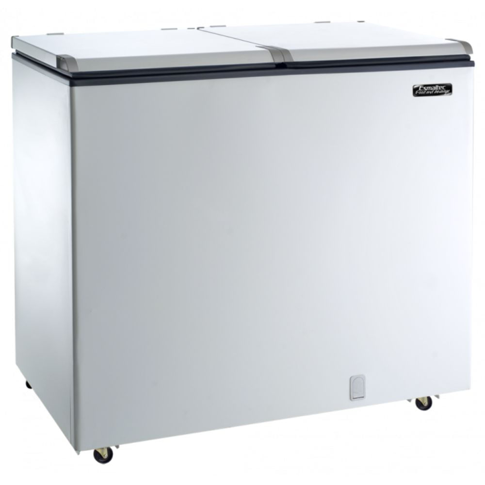 Freezer Horizontal Esmaltec 325L 2 Portas ECH-350 Branco 220V