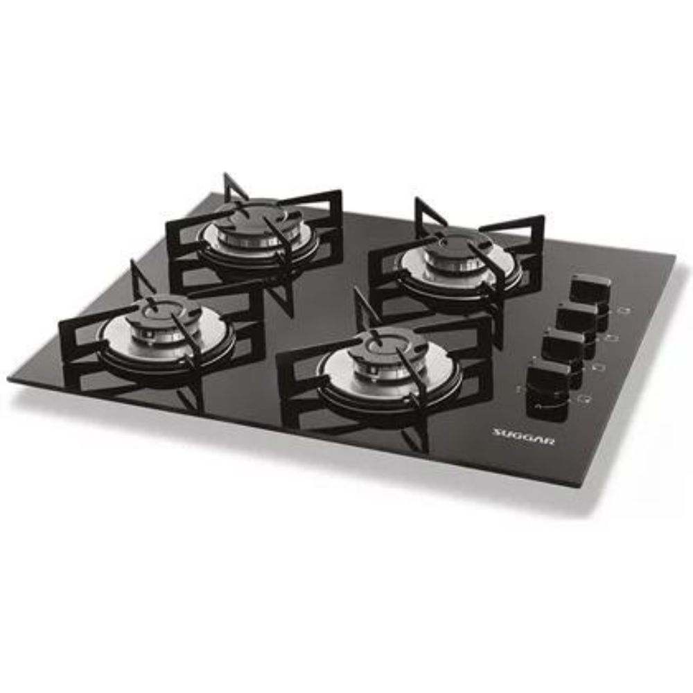Cooktop 4 Bocas Suggar Automático FG4004VP Preto