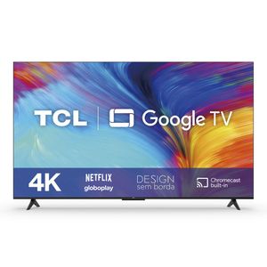 Smart TV 4k Led 55" TCL P635 Wi-Fi Inteligência Artificial 3 HDMI 1 USB