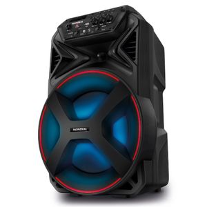 Caixa de Som Amplificada Mondial CM-250 - 250W Bluetooth USB Auxiliar Microfone