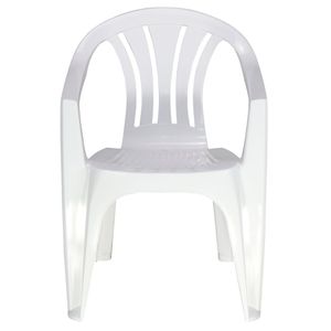 Cadeira Plastica Tramontina Bertioga com Braços Anti-UV Branco