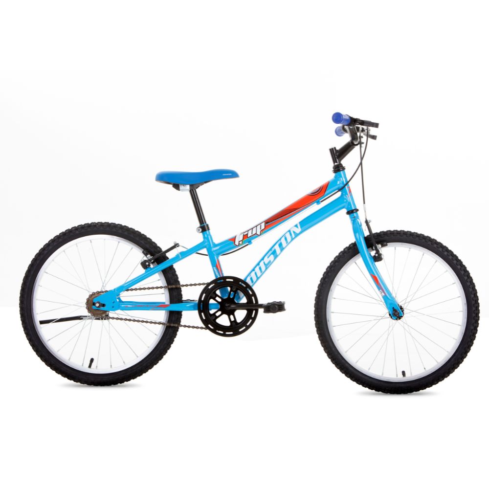 Bicicleta Houston Trup Aro 20 Freio V-Brake Azul Celeste