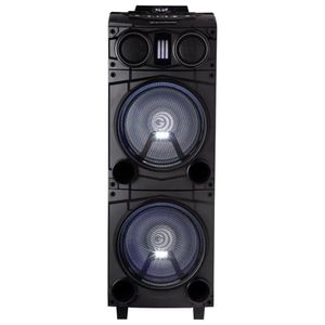Torre de Som Gradiente Black Bass GDB10M 1200W Bluetooth USB SD Microfone