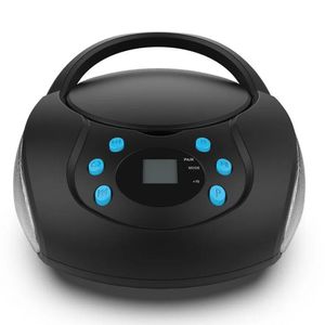 Caixa de Som Portátil Bluetooth Multilaser Boombox SP345 USB Preto 8W