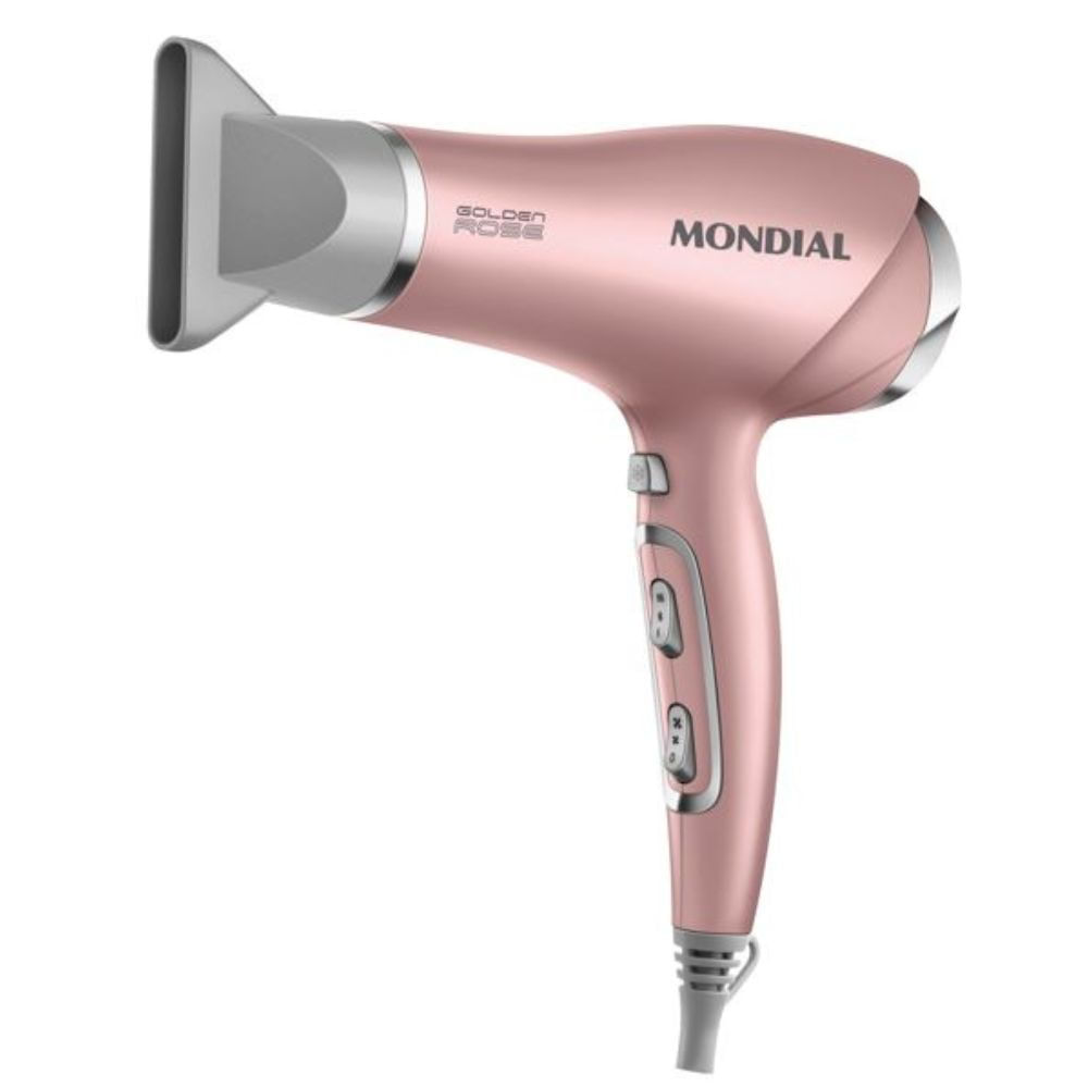 Secador de Cabelo Mondial SCN-32 2 Velocidades 2000W Rose Gold 110V