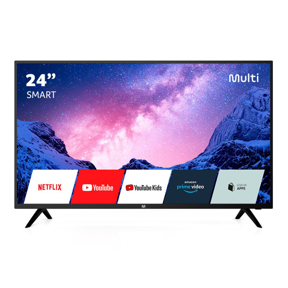 Smart TV Dled 24" Multi TL040 Wi-Fi 2 HDMI 2 USB