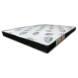 Colchão Casal (188x138) D20 Branco/Preto Plus Elegance Colchões