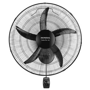 Ventilador de Parede Mondial Turbo Pro NVP-PRO-55 55cm 3 Velocidades Regulável Preto