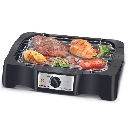 Churrasqueira Elétrica Mondial Steak Grill CH-07  Preto 220V