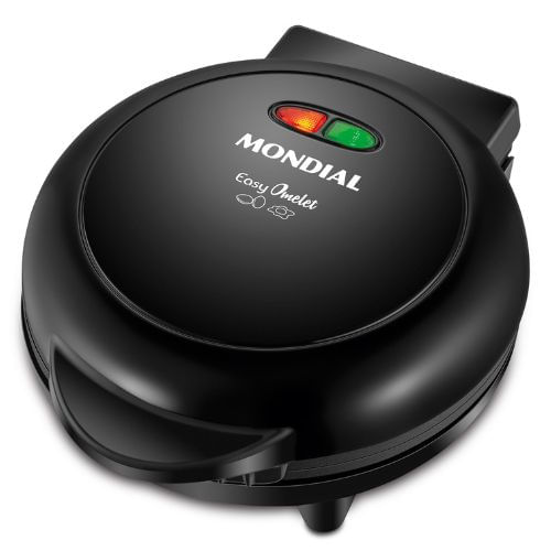 Omeleteira Mondial Pratic Omelete Black M-02 Preto 110V