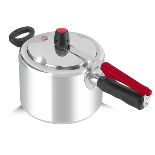 Panela de Pressão 4,5L Clock Original Fechamento Interno Polida