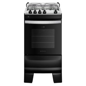 Fogão 4 Bocas Atlas Automático Agile Up Preto