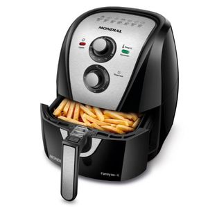 Fritadeira Elétrica Sem Óleo/Air Fryer Mondial AFN-40-BI 4L Com Timer