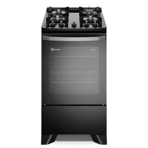 Fogão 4 Bocas Electrolux Automático Mesa de Vidro FE4GP Preto