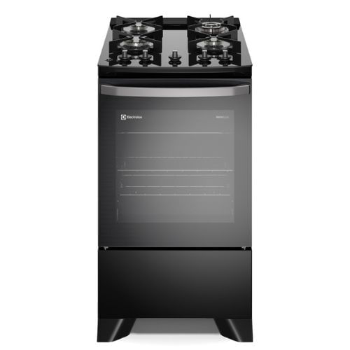 Fogão 4 Bocas Electrolux Automático Mesa de Vidro FE4GP Preto