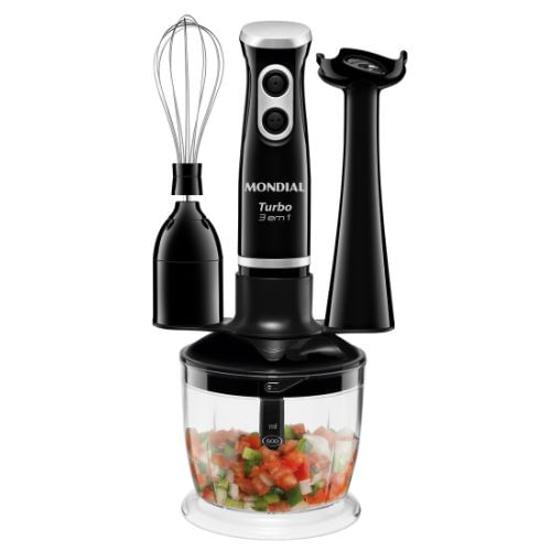 Mixer Mondial M14 3 em 1 Preto 220V