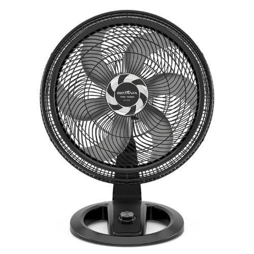 Ventilador de Mesa Britânia BVT500 58cm 3 Velocidades Preto 110V