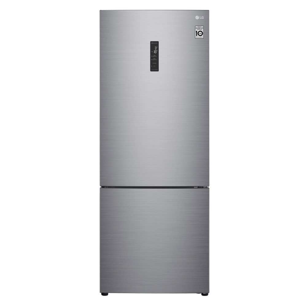 Geladeira LG Inverter Frost Free Inverse 451L GC-B569NLLM Inox 220V